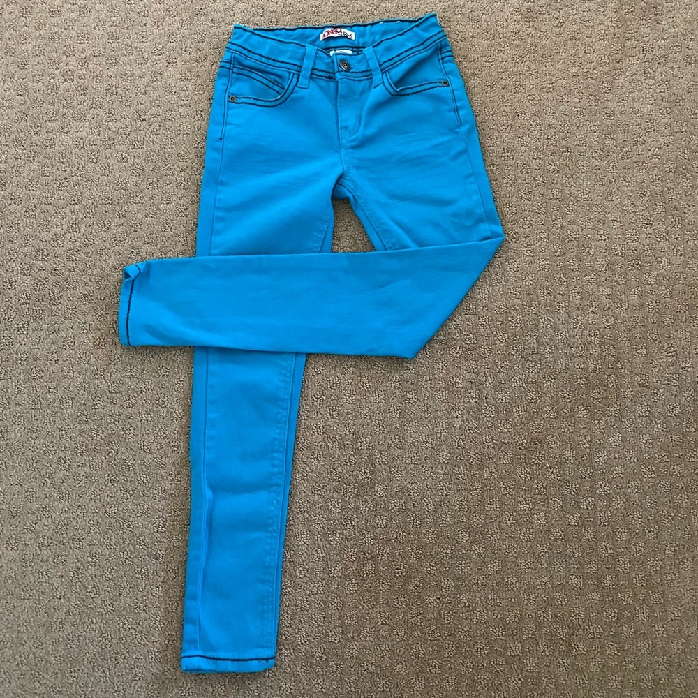 Turquoise Girls’ Jeans